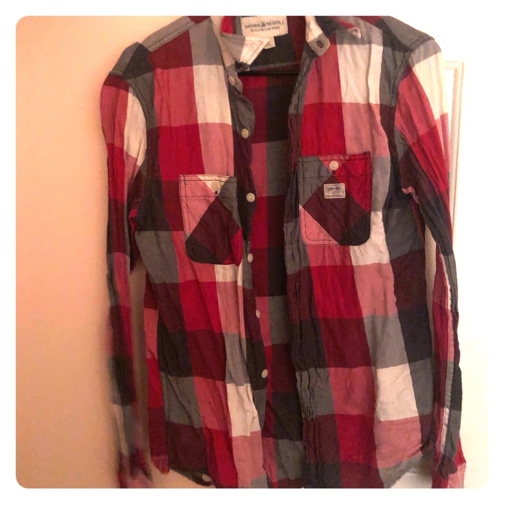 Ralph Lauren denim and supply company shirt